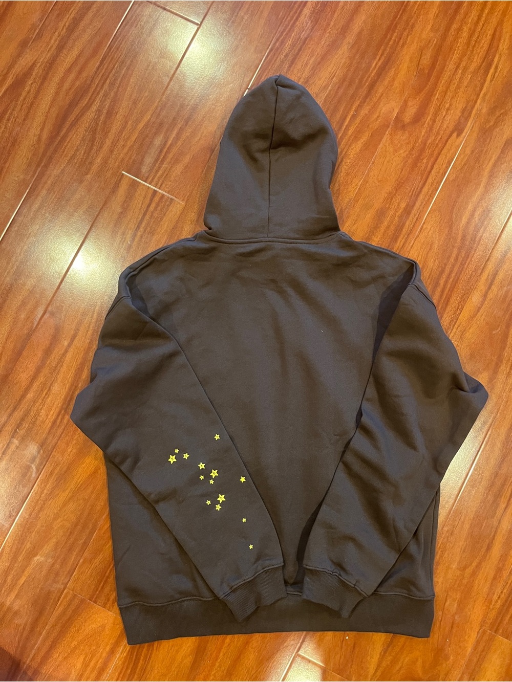 Sp5der 555 brown multicolored hoodie - Size Large - Picture 3 of 5